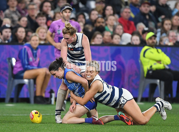 AFLW 2022 S7 First Elimination Final - Geelong v North Melbourne - A-535399