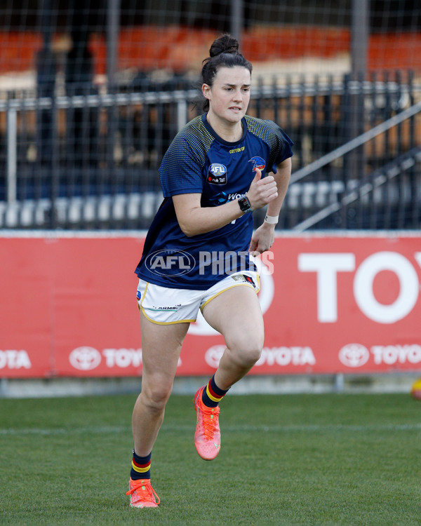 AFLW 2022 S7 Second Qualifying Final - Melbourne v Adelaide - A-539521