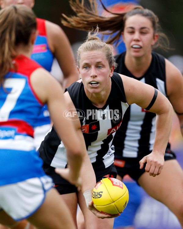 AFLW 2022 S7 Second Elimination Final - Collingwood v Western Bulldogs - A-541795