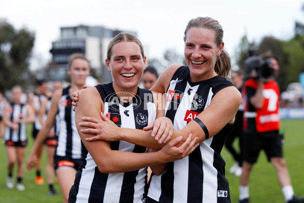 AFLW 2022 S7 Second Elimination Final - Collingwood v Western Bulldogs - A-543199