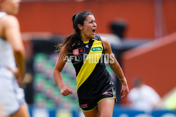 AFLW 2022 S7 First Semi Final - Richmond v North Melbourne - A-545912