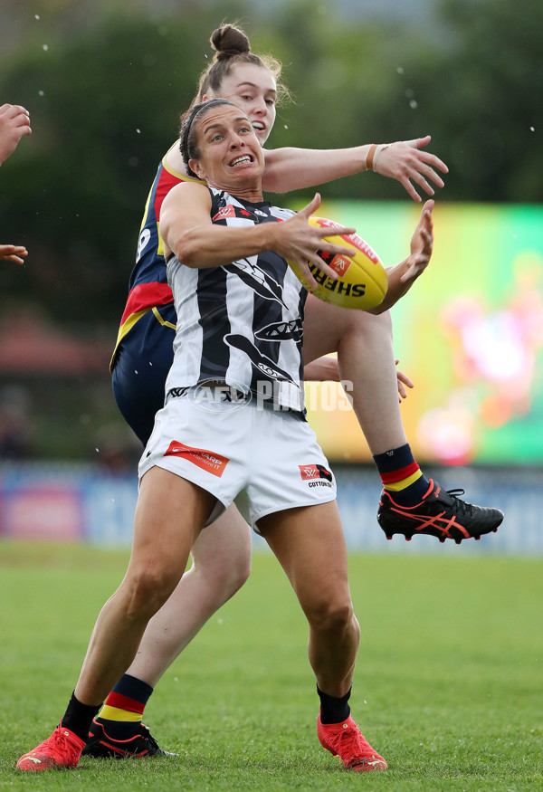 AFLW 2022 S7 Second Semi Final - Adelaide v Collingwood - A-551285