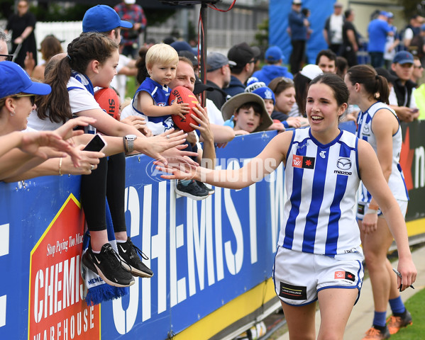 AFLW 2022 S7 First Semi Final - Richmond v North Melbourne - A-551355