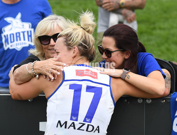 AFLW 2022 S7 First Semi Final - Richmond v North Melbourne - A-551357