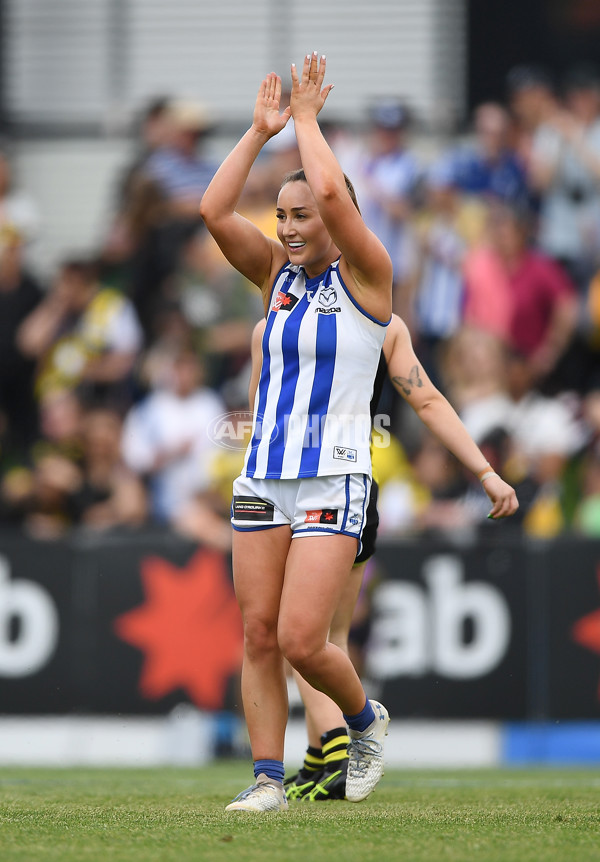 AFLW 2022 S7 First Semi Final - Richmond v North Melbourne - A-551846