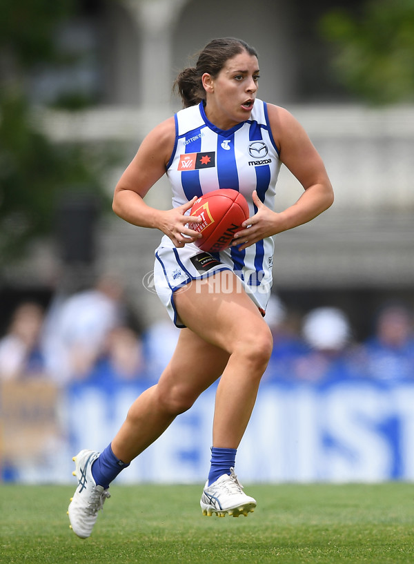 AFLW 2022 S7 First Semi Final - Richmond v North Melbourne - A-554118