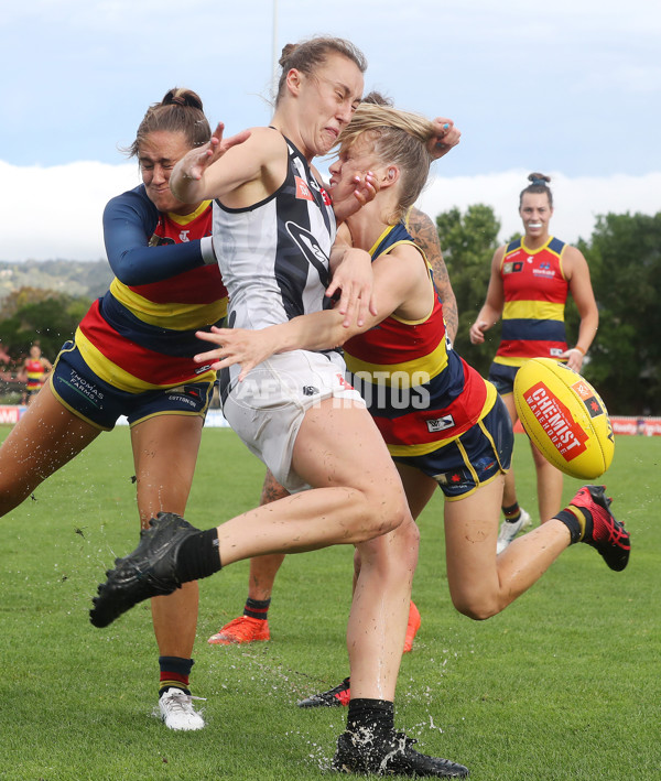 AFLW 2022 S7 Second Semi Final - Adelaide v Collingwood - A-554156