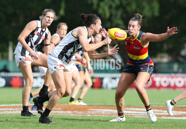 AFLW 2022 S7 Second Semi Final - Adelaide v Collingwood - A-554160