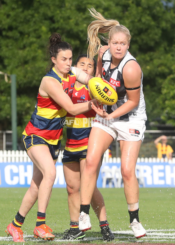 AFLW 2022 S7 Second Semi Final - Adelaide v Collingwood - A-554164