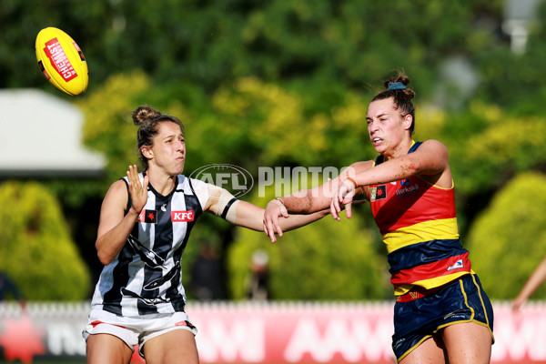 AFLW 2022 S7 Second Semi Final - Adelaide v Collingwood - A-554174