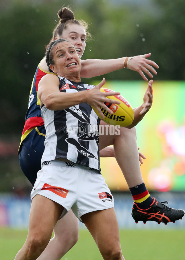 AFLW 2022 S7 Second Semi Final - Adelaide v Collingwood - A-554177