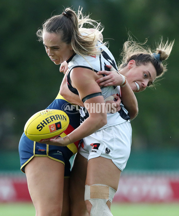 AFLW 2022 S7 Second Semi Final - Adelaide v Collingwood - A-554179