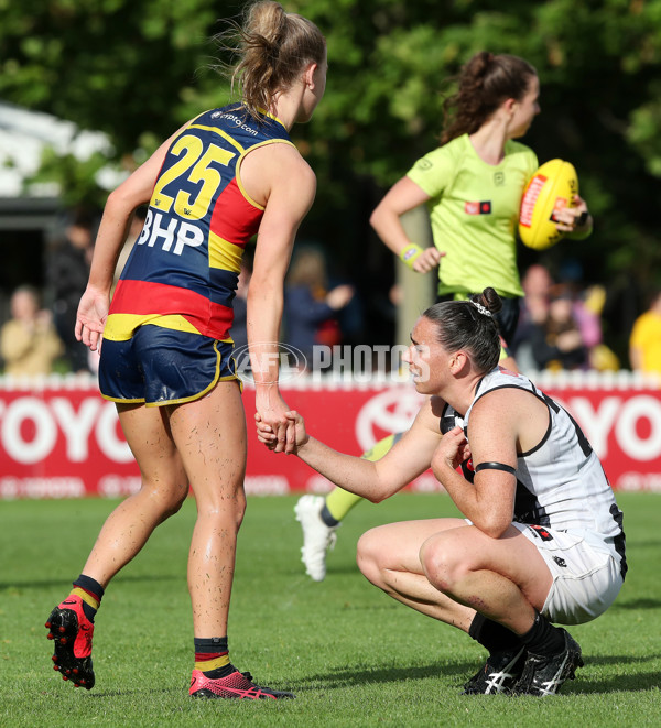 AFLW 2022 S7 Second Semi Final - Adelaide v Collingwood - A-554425