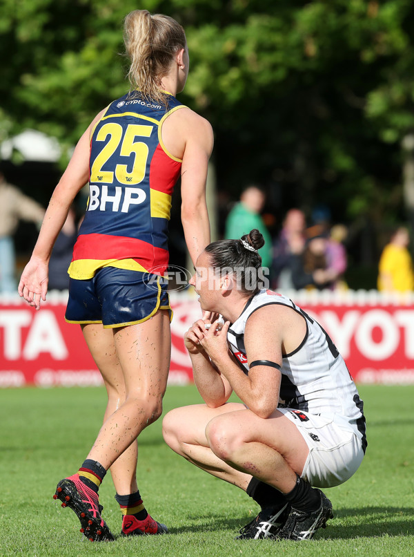 AFLW 2022 S7 Second Semi Final - Adelaide v Collingwood - A-554427