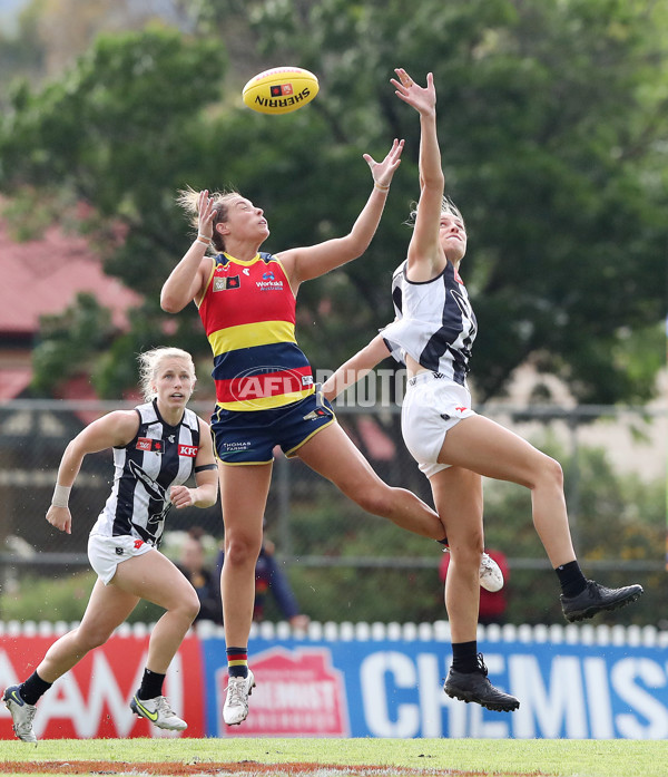 AFLW 2022 S7 Second Semi Final - Adelaide v Collingwood - A-554463