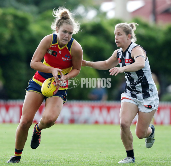 AFLW 2022 S7 Second Semi Final - Adelaide v Collingwood - A-554467