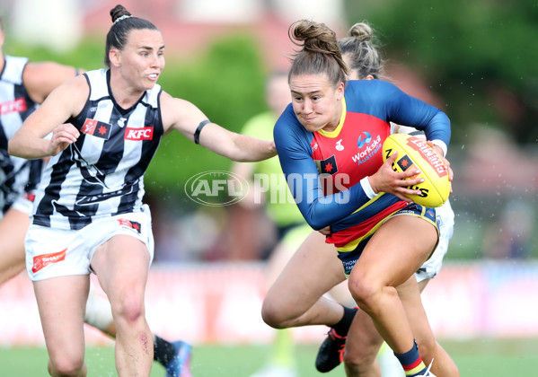 AFLW 2022 S7 Second Semi Final - Adelaide v Collingwood - A-554473