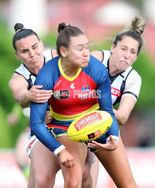 AFLW 2022 S7 Second Semi Final - Adelaide v Collingwood - A-554477