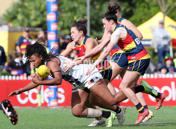 AFLW 2022 S7 Second Semi Final - Adelaide v Collingwood - A-556625