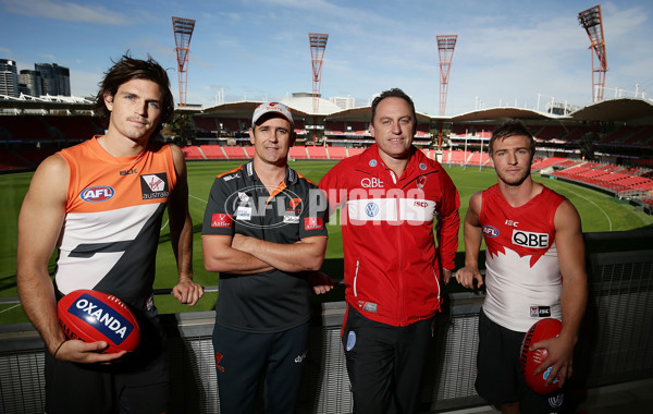 AFL 2016 Media - Sydney Derby Press Conference - 445421