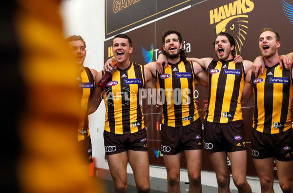 AFL 2018 Round 20 - Hawthorn v Essendon - 617425