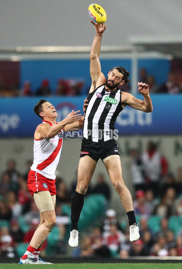 AFL 2018 Round 20 - Sydney v Collingwood - 617666