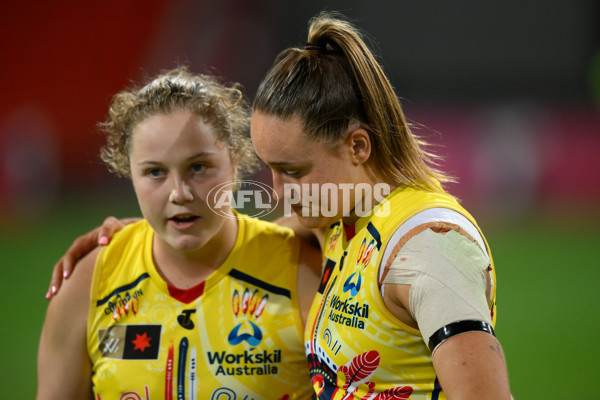 AFLW 2022 S7 First Preliminary Final - Brisbane v Adelaide - A-593652