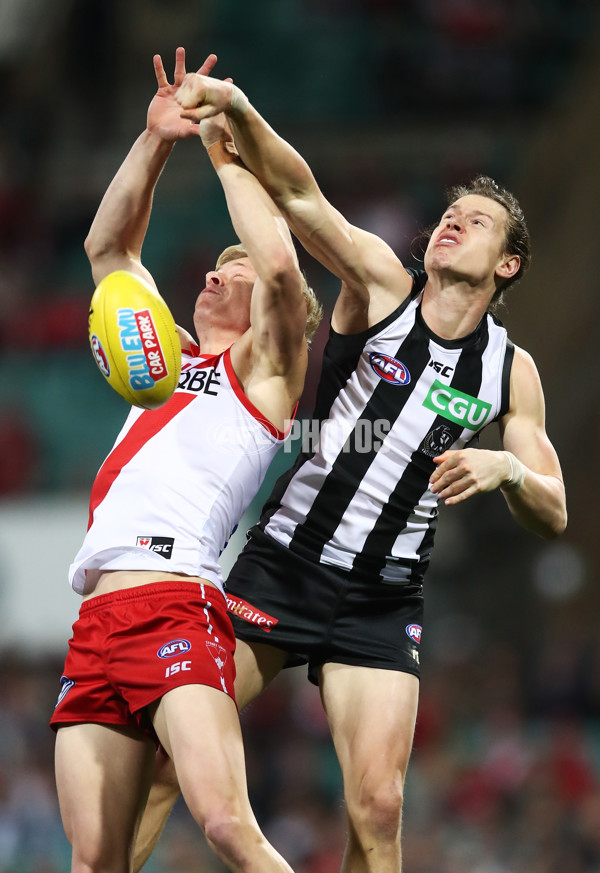 AFL 2018 Round 20 - Sydney v Collingwood - 617609