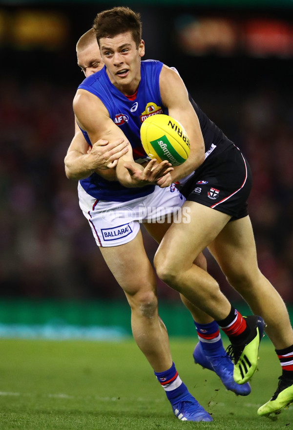 AFL 2018 Round 20 - St Kilda v Western Bulldogs - 617691