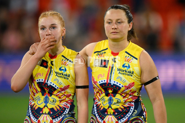 AFLW 2022 S7 First Preliminary Final - Brisbane v Adelaide - A-594239