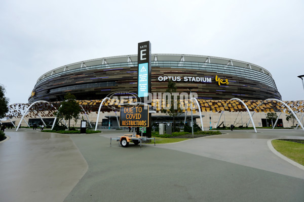 AFL 2021 Round 15 - West Coast v Western Bulldogs - 863944