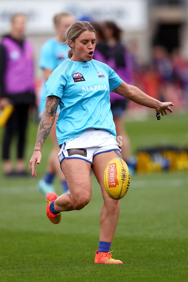 AFLW 2022 S7 Second Preliminary Final - Melbourne v North Melbourne - A-597512