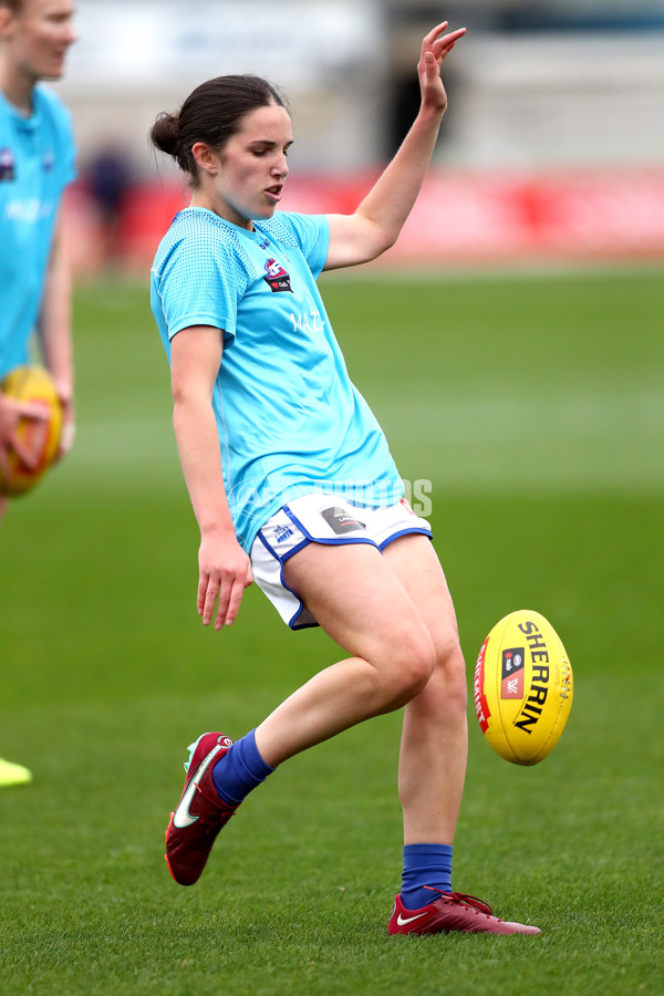 AFLW 2022 S7 Second Preliminary Final - Melbourne v North Melbourne - A-599565