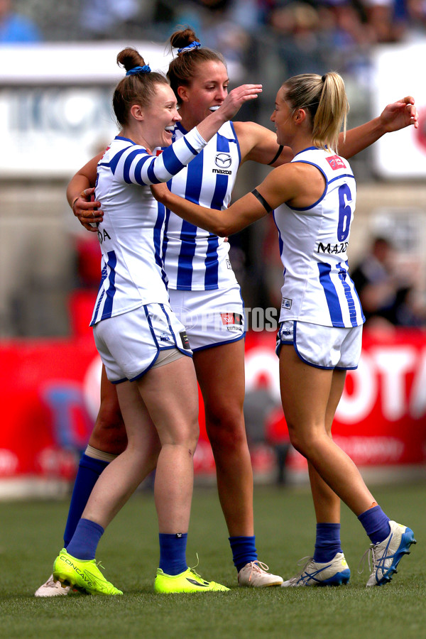 AFLW 2022 S7 Second Preliminary Final - Melbourne v North Melbourne - A-599612