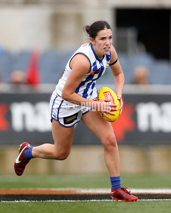 AFLW 2022 S7 Second Preliminary Final - Melbourne v North Melbourne - A-600088