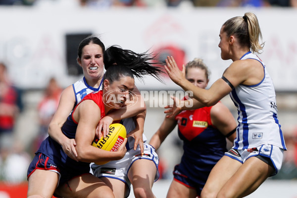 AFLW 2022 S7 Second Preliminary Final - Melbourne v North Melbourne - A-600091