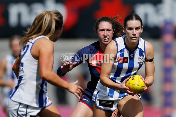 AFLW 2022 S7 Second Preliminary Final - Melbourne v North Melbourne - A-602276