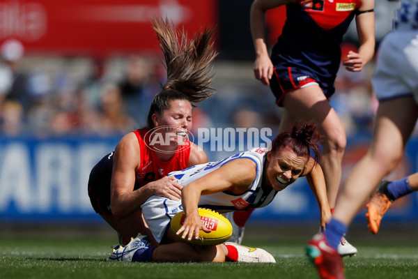 AFLW 2022 S7 Second Preliminary Final - Melbourne v North Melbourne - A-602286