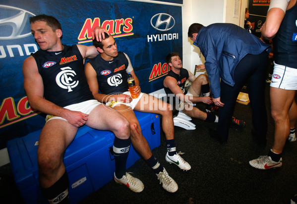 Carlton - 2014 - Garlett 100 games - 262738