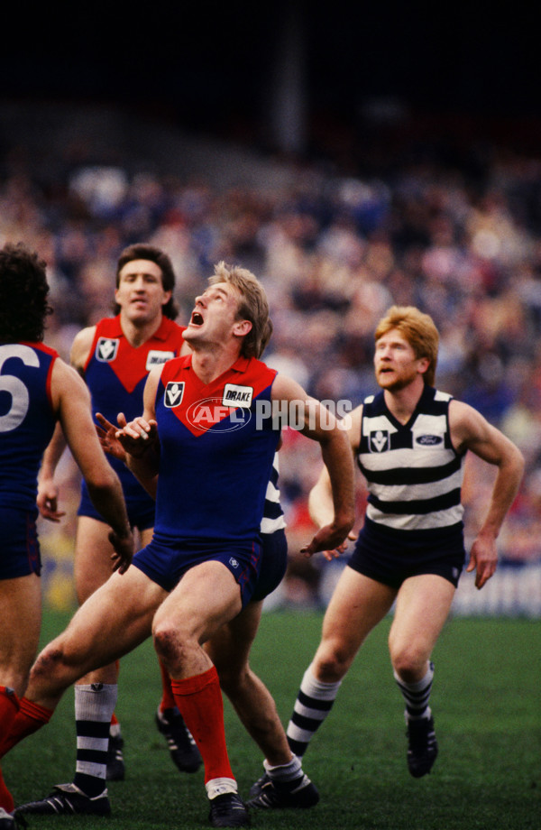 VFL 1985 - Melbourne v Geelong - 26028