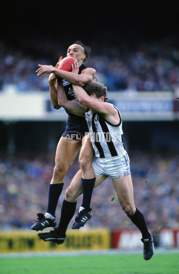 VFL 1988 - Carlton v Collingwood - 26550