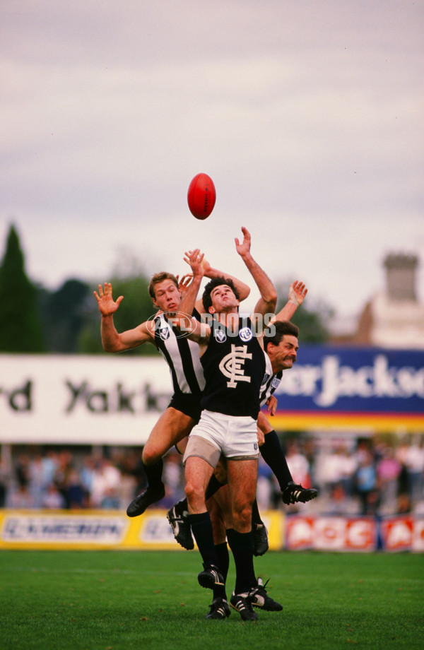 VFL 1988 - Collingwood v Carlton - 27006