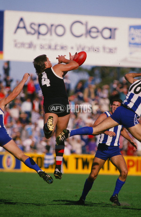 VFL 1989 - St Kilda v North Melbourne - 27336