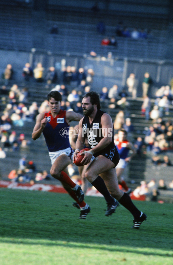 VFL 1980's - Carlton v Melbourne - 27263