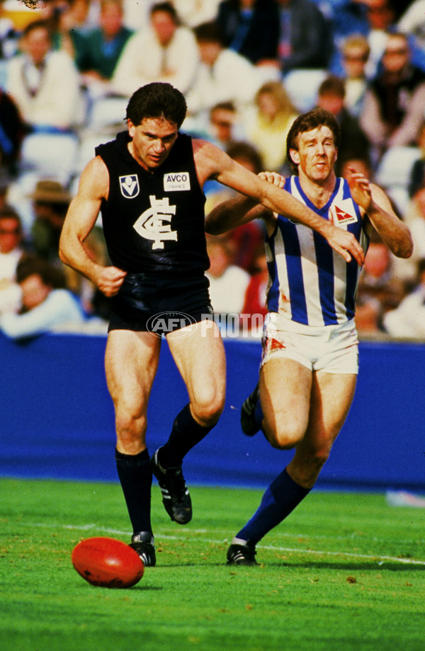 VFL 1987 - Carlton v North Melbourne - 26852