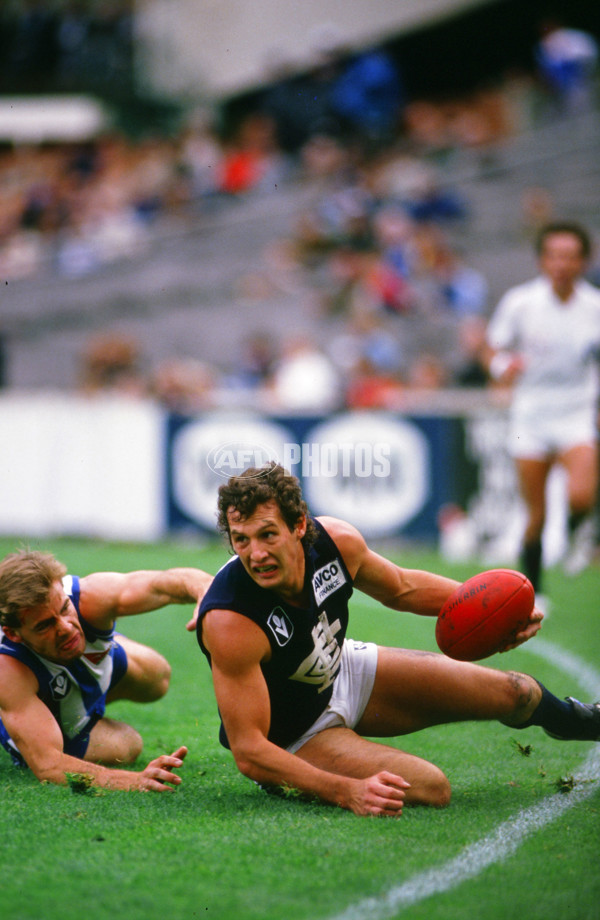 VFL 1988 - Carlton v North Melbourne - 27005