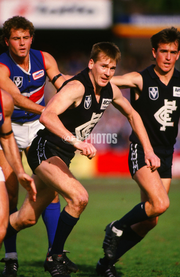 VFL 1987 - Carlton v Footscray - 27242