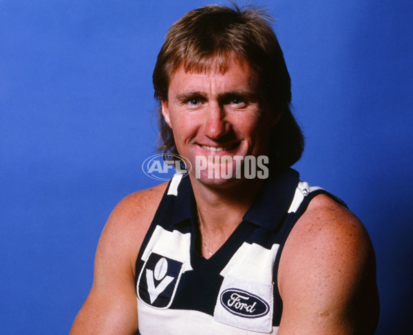 VFL 1980's - Geelong Cats Headshots - 29165