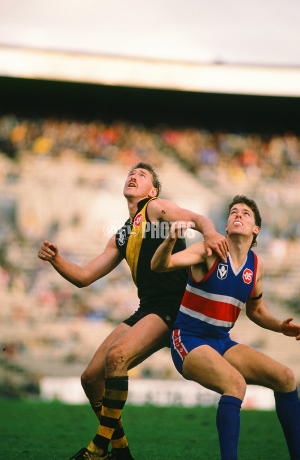 VFL 1988 - Footscray v Richmond - 30236