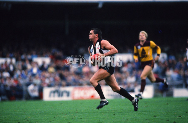 VFL 1987 - Collingwood v Brisbane - 30002